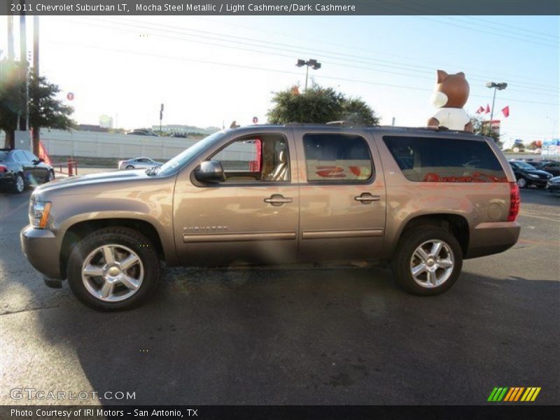 Mocha Steel Metallic / Light Cashmere/Dark Cashmere 2011 Chevrolet Suburban LT