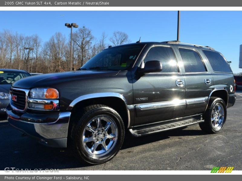 Carbon Metallic / Neutral/Shale 2005 GMC Yukon SLT 4x4