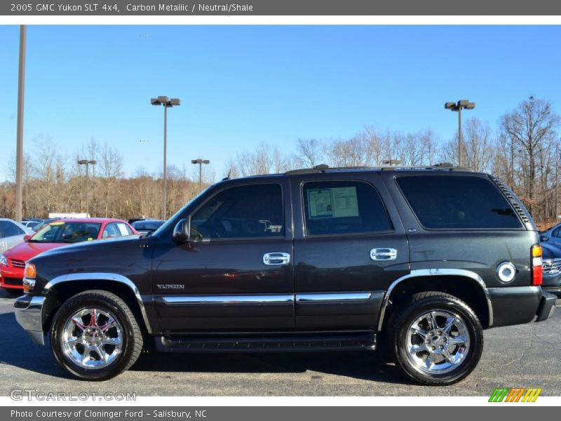 Carbon Metallic / Neutral/Shale 2005 GMC Yukon SLT 4x4