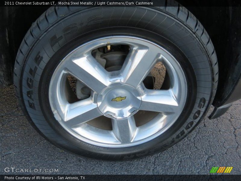 Mocha Steel Metallic / Light Cashmere/Dark Cashmere 2011 Chevrolet Suburban LT