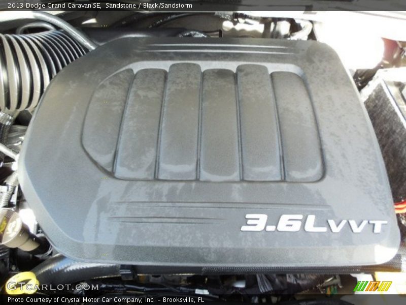 Sandstone / Black/Sandstorm 2013 Dodge Grand Caravan SE