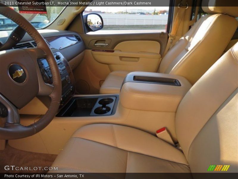 Mocha Steel Metallic / Light Cashmere/Dark Cashmere 2011 Chevrolet Suburban LT