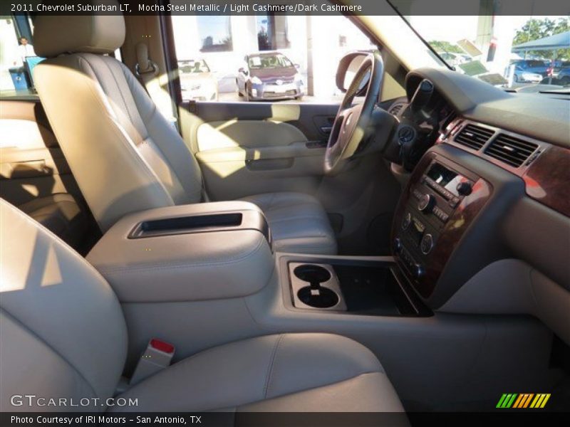 Mocha Steel Metallic / Light Cashmere/Dark Cashmere 2011 Chevrolet Suburban LT