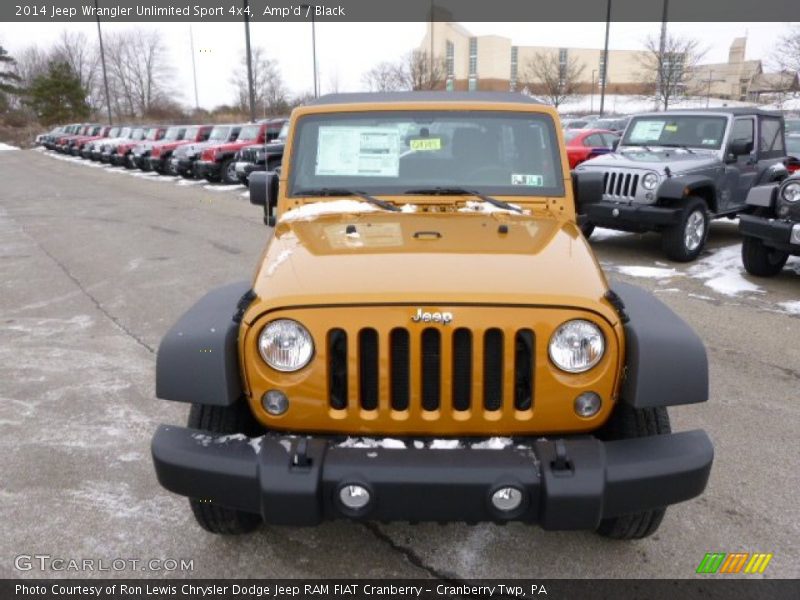 Amp'd / Black 2014 Jeep Wrangler Unlimited Sport 4x4