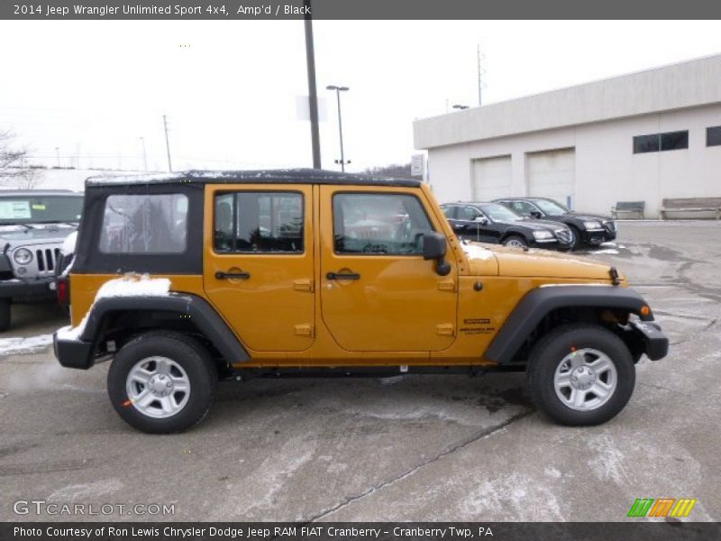 Amp'd / Black 2014 Jeep Wrangler Unlimited Sport 4x4