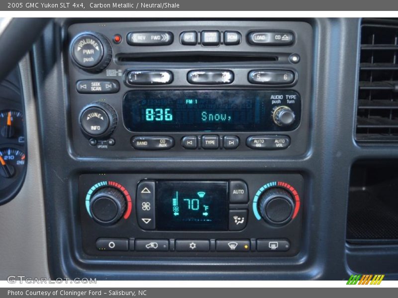 Carbon Metallic / Neutral/Shale 2005 GMC Yukon SLT 4x4