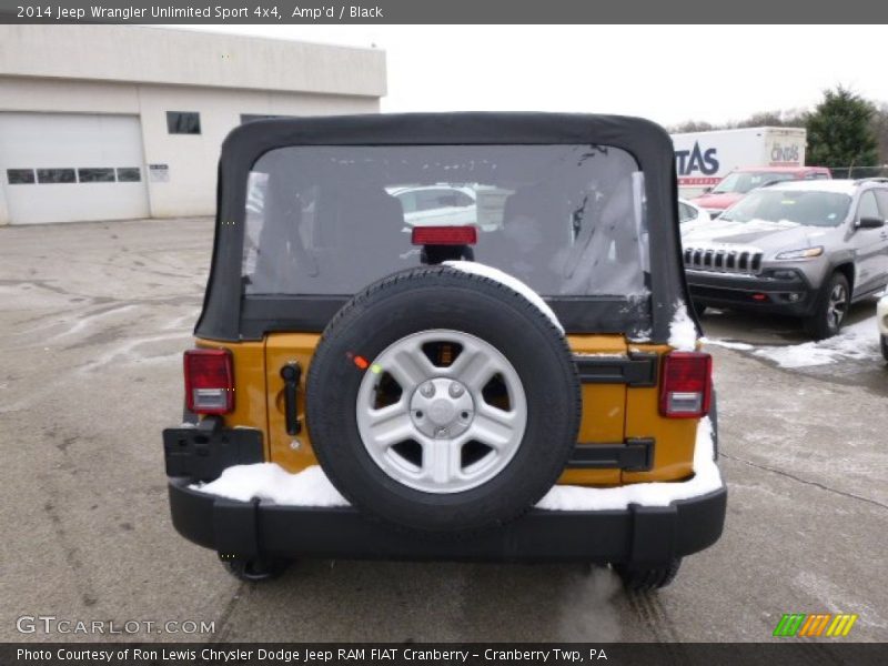 Amp'd / Black 2014 Jeep Wrangler Unlimited Sport 4x4