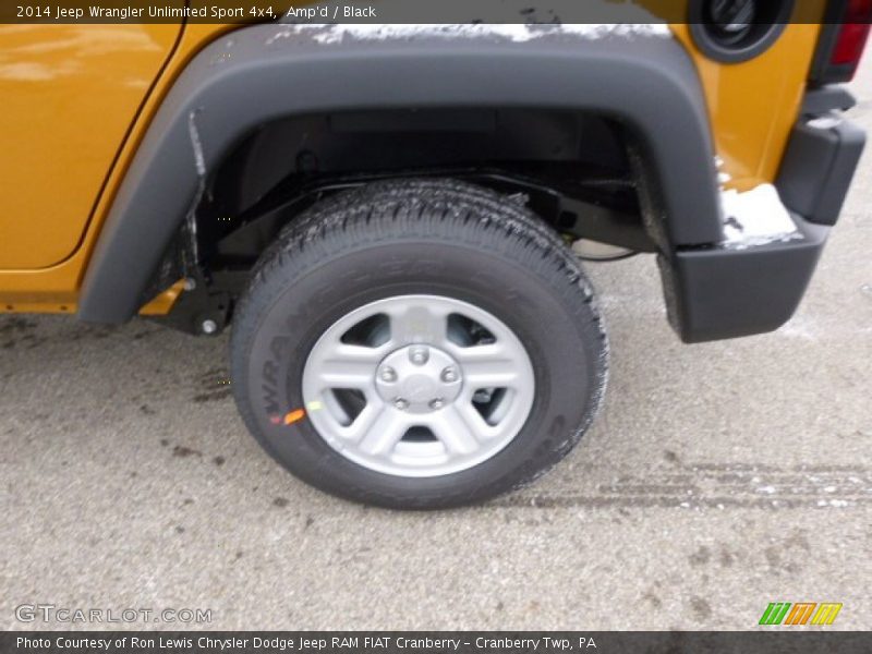 Amp'd / Black 2014 Jeep Wrangler Unlimited Sport 4x4