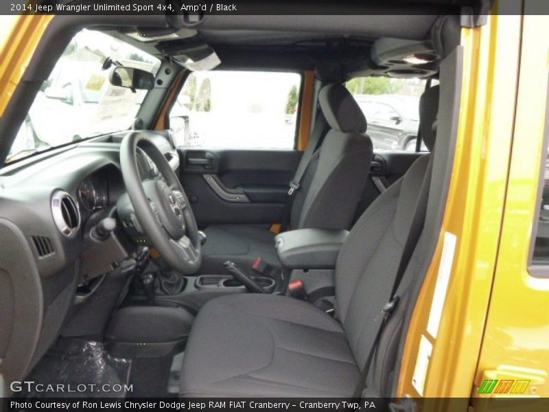 Amp'd / Black 2014 Jeep Wrangler Unlimited Sport 4x4