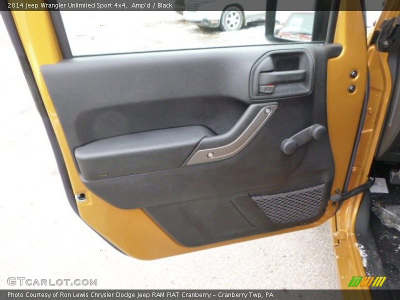 Amp'd / Black 2014 Jeep Wrangler Unlimited Sport 4x4