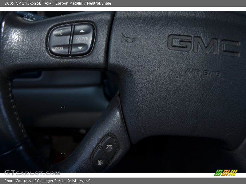 Carbon Metallic / Neutral/Shale 2005 GMC Yukon SLT 4x4