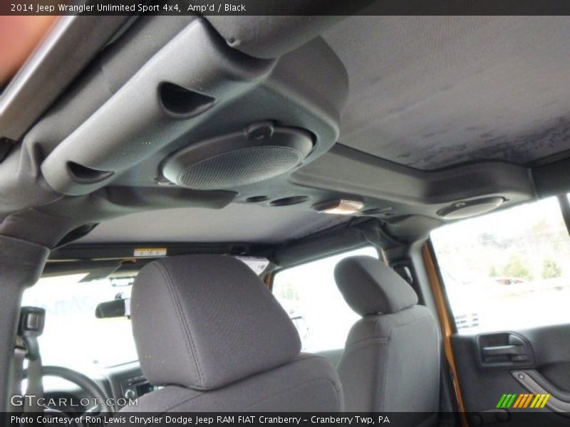 Amp'd / Black 2014 Jeep Wrangler Unlimited Sport 4x4
