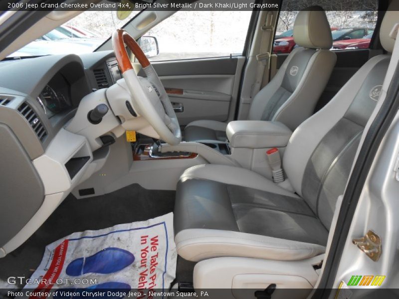 Front Seat of 2006 Grand Cherokee Overland 4x4