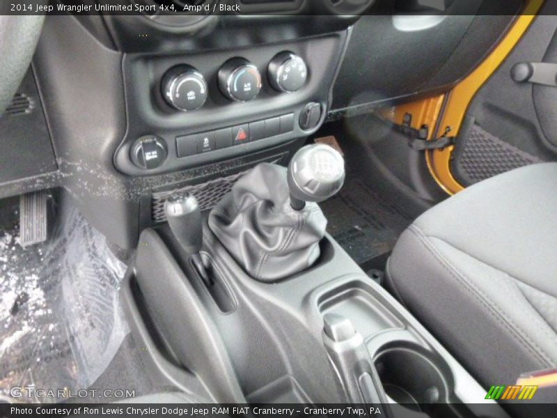 Amp'd / Black 2014 Jeep Wrangler Unlimited Sport 4x4