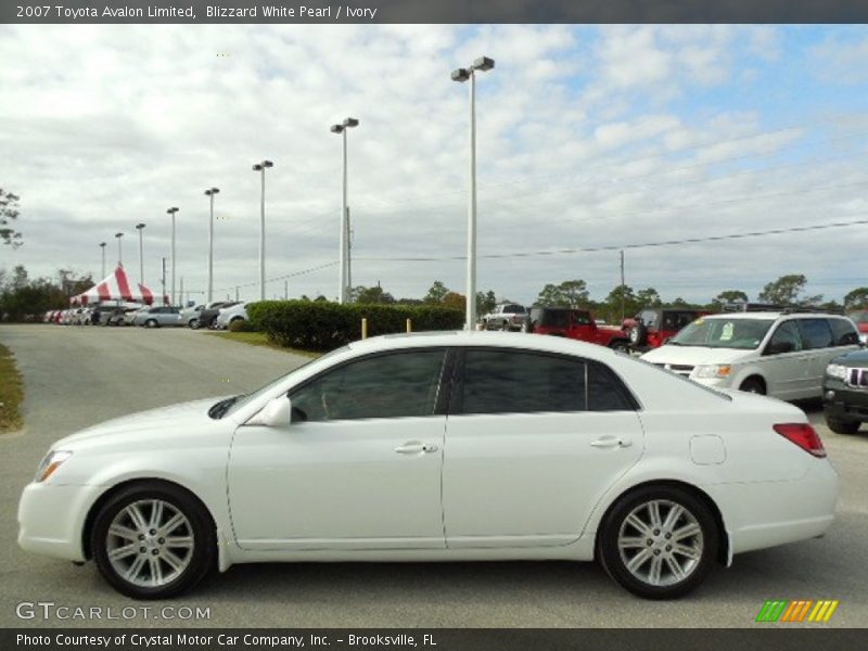 Blizzard White Pearl / Ivory 2007 Toyota Avalon Limited