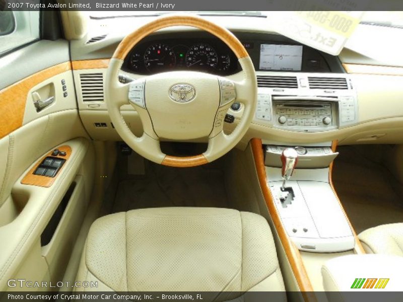 Blizzard White Pearl / Ivory 2007 Toyota Avalon Limited