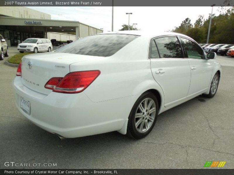 Blizzard White Pearl / Ivory 2007 Toyota Avalon Limited