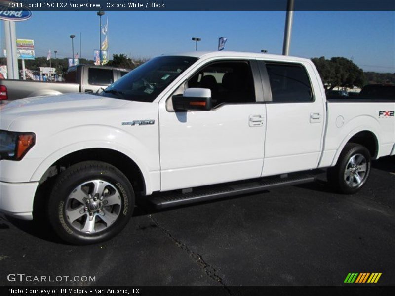 Oxford White / Black 2011 Ford F150 FX2 SuperCrew