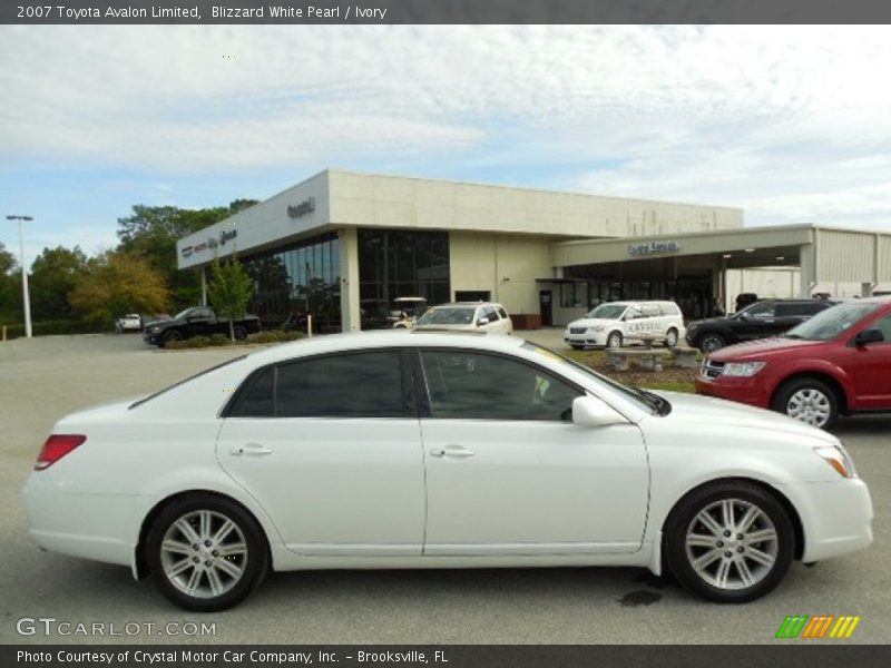 Blizzard White Pearl / Ivory 2007 Toyota Avalon Limited