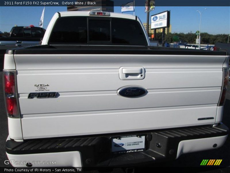 Oxford White / Black 2011 Ford F150 FX2 SuperCrew