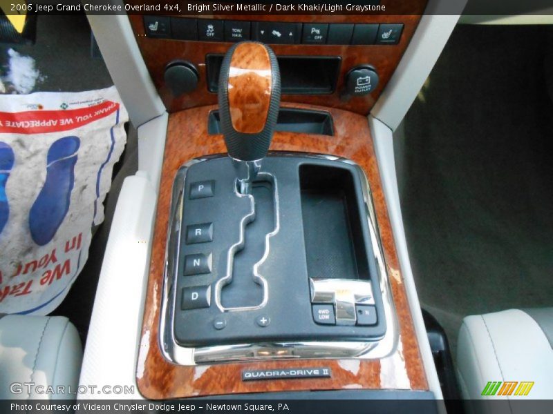  2006 Grand Cherokee Overland 4x4 5 Speed Automatic Shifter