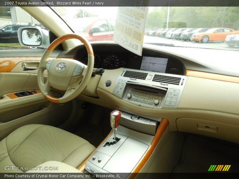 Blizzard White Pearl / Ivory 2007 Toyota Avalon Limited