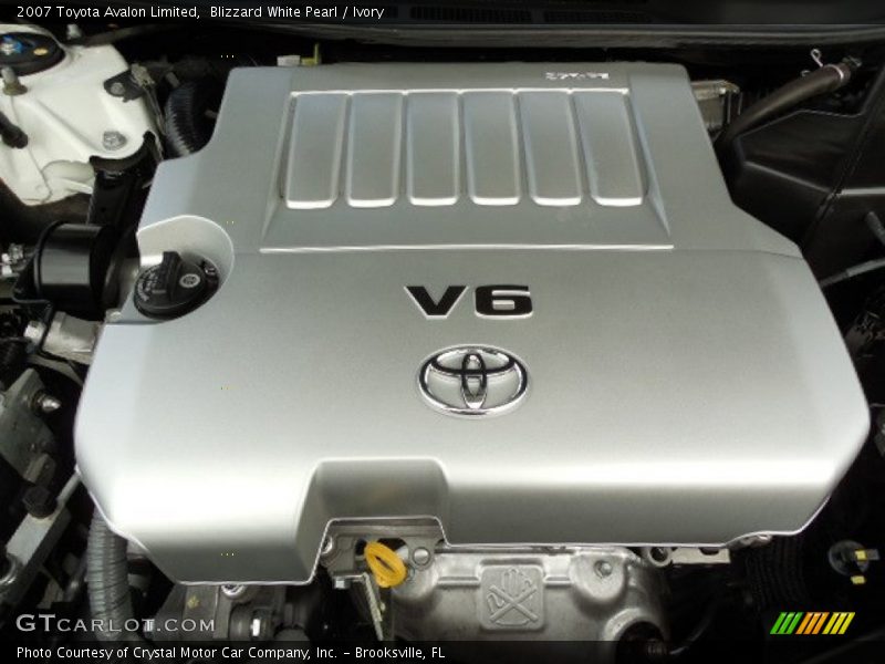 Blizzard White Pearl / Ivory 2007 Toyota Avalon Limited