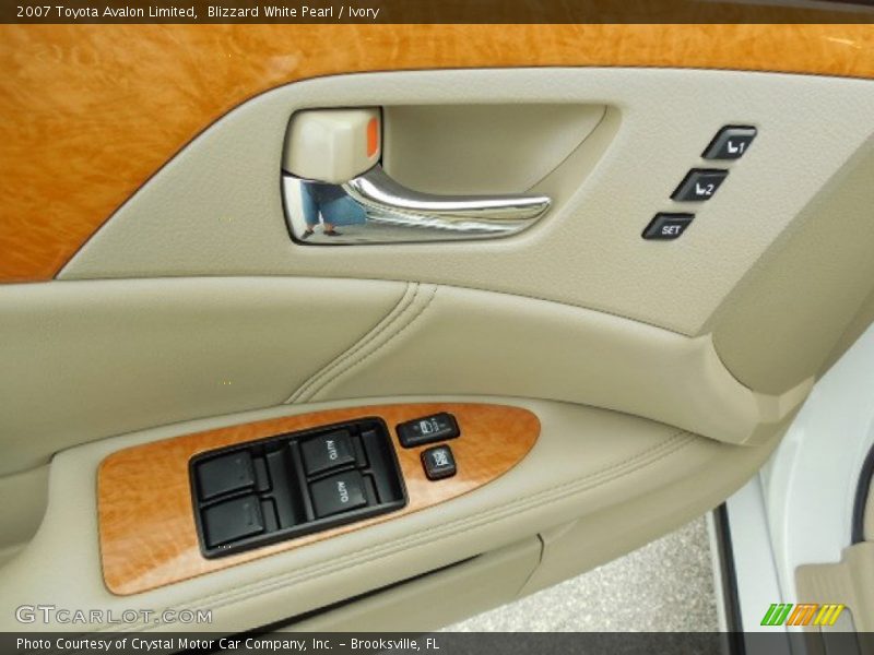 Blizzard White Pearl / Ivory 2007 Toyota Avalon Limited