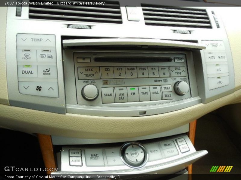 Blizzard White Pearl / Ivory 2007 Toyota Avalon Limited