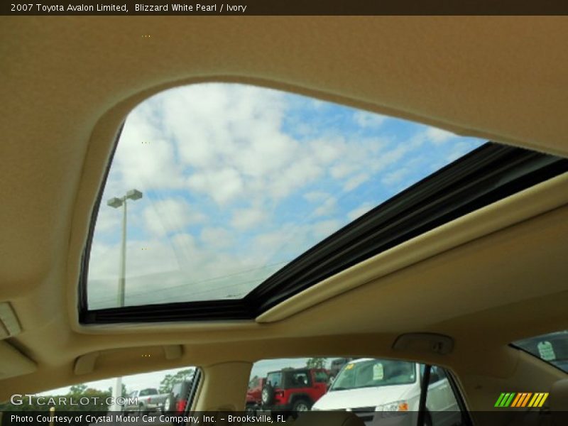 Blizzard White Pearl / Ivory 2007 Toyota Avalon Limited