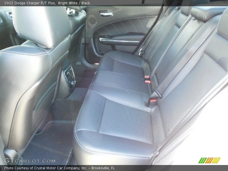 Bright White / Black 2012 Dodge Charger R/T Plus