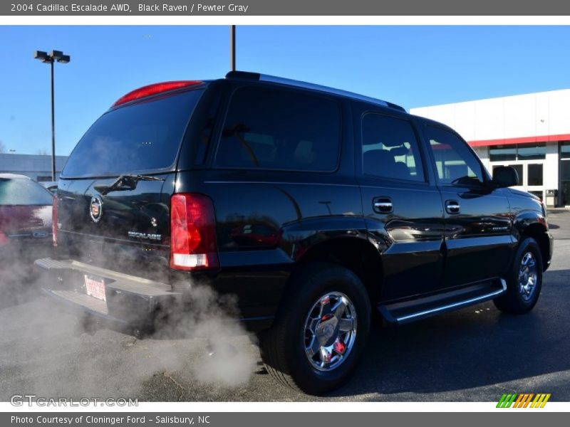 Black Raven / Pewter Gray 2004 Cadillac Escalade AWD