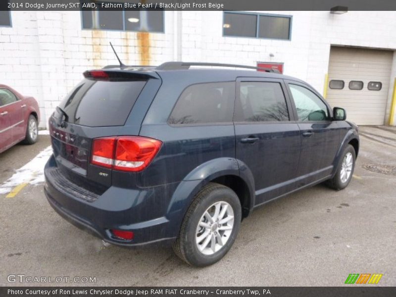  2014 Journey SXT AWD Fathom Blue Pearl