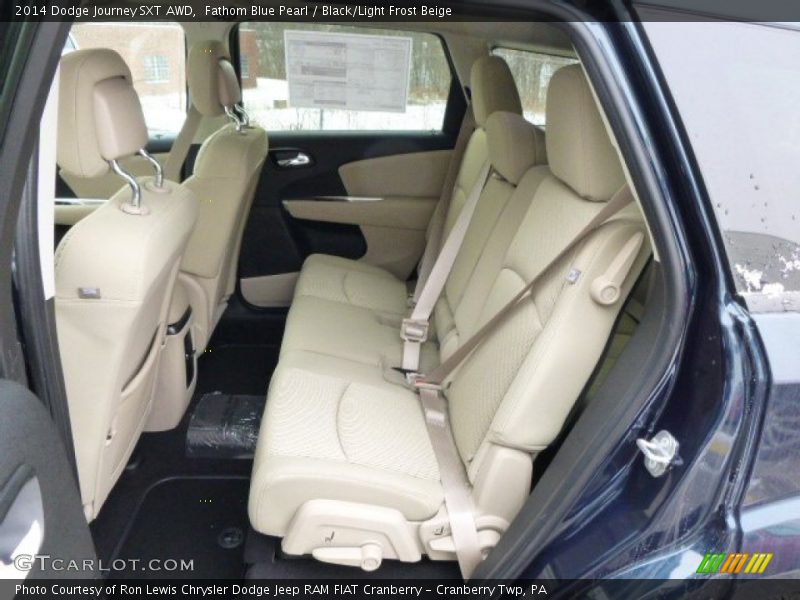 Rear Seat of 2014 Journey SXT AWD
