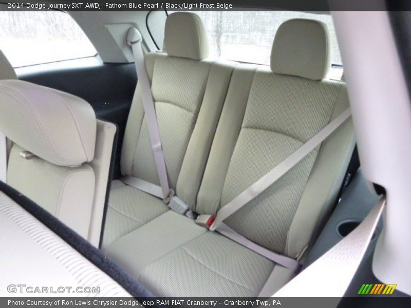 Rear Seat of 2014 Journey SXT AWD
