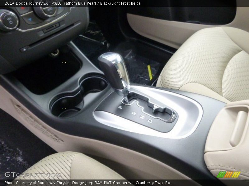  2014 Journey SXT AWD 6 Speed AutoStick Automatic Shifter