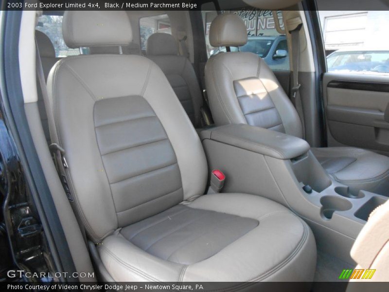 Front Seat of 2003 Explorer Limited 4x4
