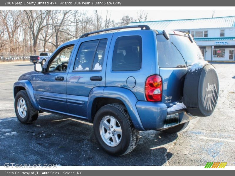 Atlantic Blue Pearl / Dark Slate Gray 2004 Jeep Liberty Limited 4x4
