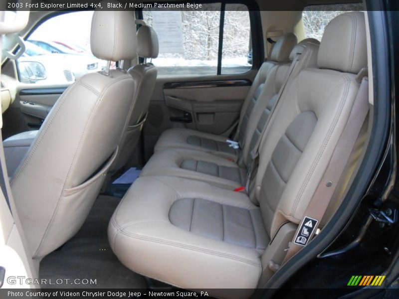 Rear Seat of 2003 Explorer Limited 4x4