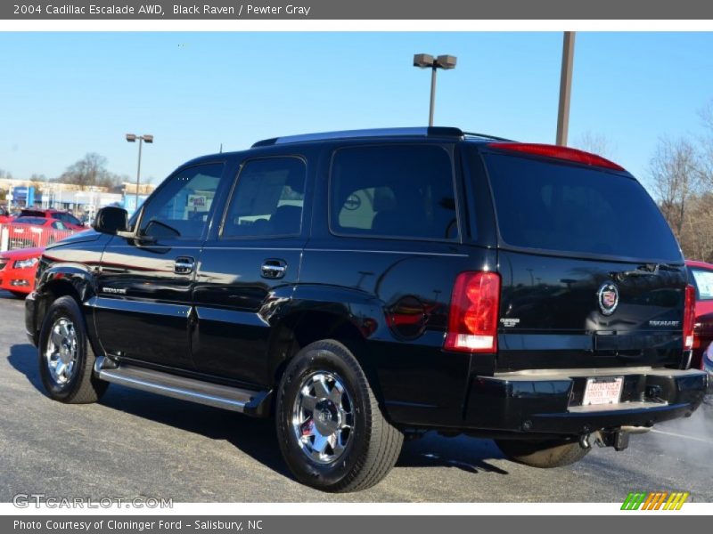 Black Raven / Pewter Gray 2004 Cadillac Escalade AWD