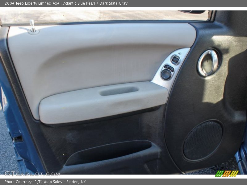 Atlantic Blue Pearl / Dark Slate Gray 2004 Jeep Liberty Limited 4x4