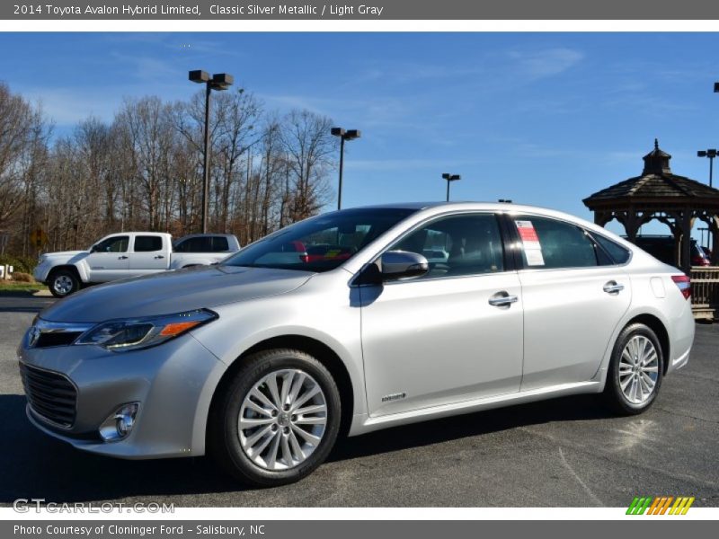 Classic Silver Metallic / Light Gray 2014 Toyota Avalon Hybrid Limited