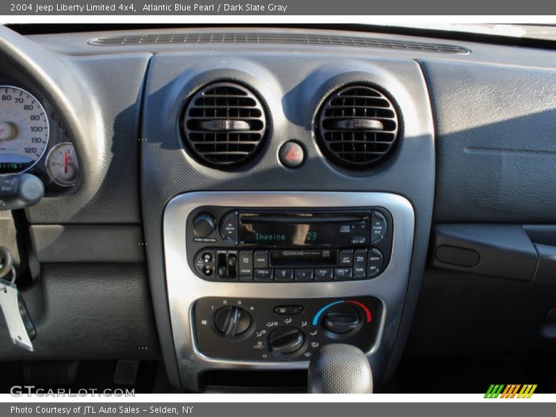 Atlantic Blue Pearl / Dark Slate Gray 2004 Jeep Liberty Limited 4x4