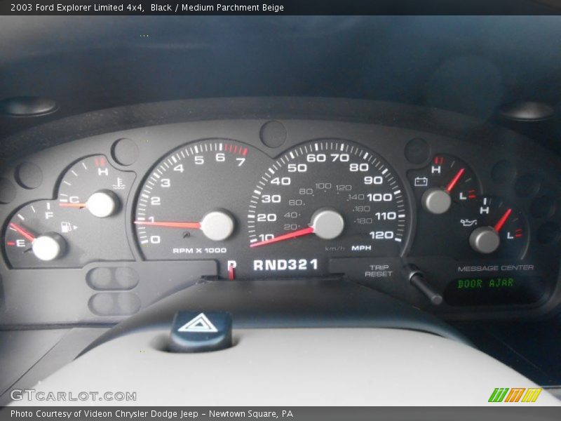  2003 Explorer Limited 4x4 Limited 4x4 Gauges