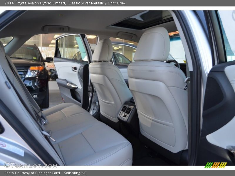 Classic Silver Metallic / Light Gray 2014 Toyota Avalon Hybrid Limited