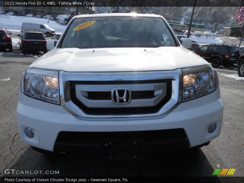 Taffeta White / Gray 2011 Honda Pilot EX-L 4WD