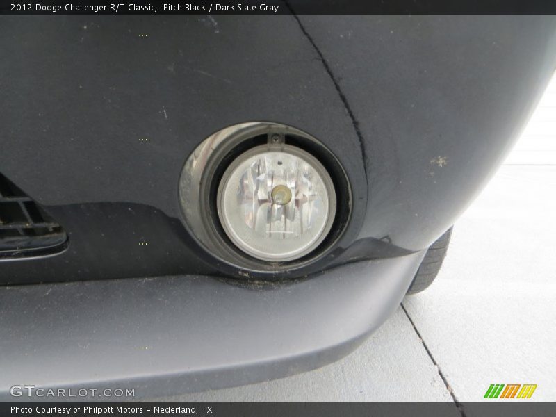 Pitch Black / Dark Slate Gray 2012 Dodge Challenger R/T Classic