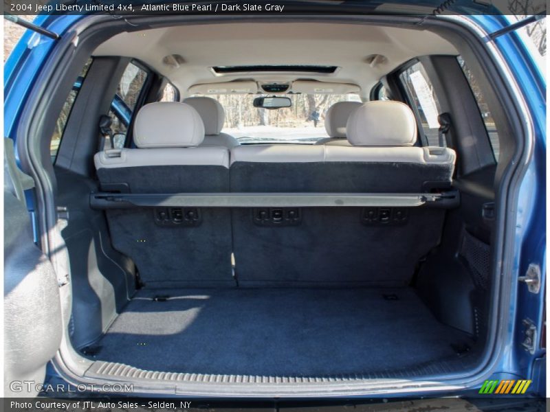 Atlantic Blue Pearl / Dark Slate Gray 2004 Jeep Liberty Limited 4x4