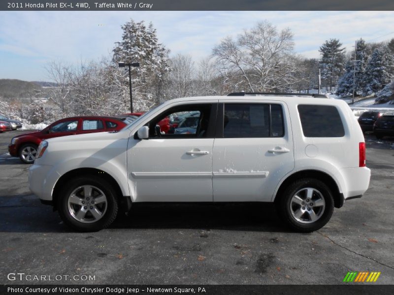 Taffeta White / Gray 2011 Honda Pilot EX-L 4WD