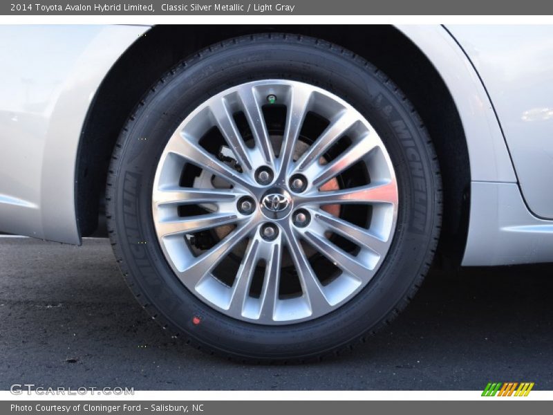 Classic Silver Metallic / Light Gray 2014 Toyota Avalon Hybrid Limited